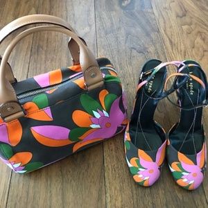 KATE SPATE SET OF BAG WITH SHOES